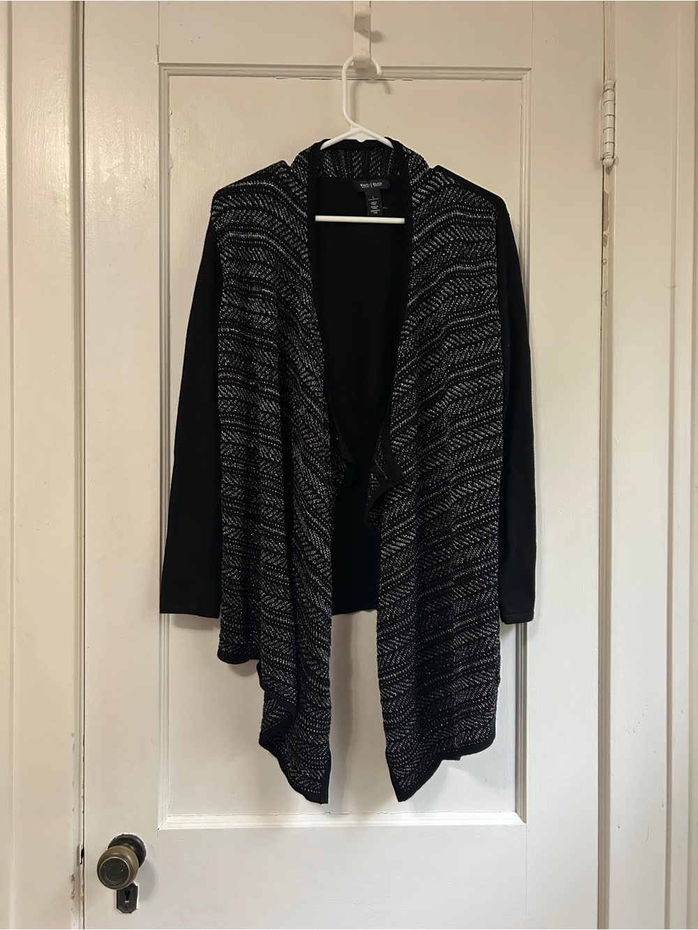 Women’s White House Black Market Open-Front Draped Cardigan